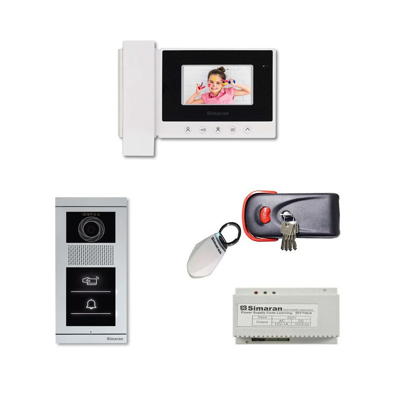 مجموعه دربازکن سیماران مدل 43HS - VFBT1 - 1093 مجموعه 4 عددی