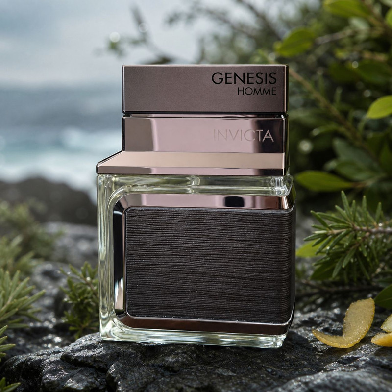 ادو پرفیوم مردانه عمادآرا مدل Genesis Invicta با رایحه خنک و معطر حجم 100 میلی لیتر