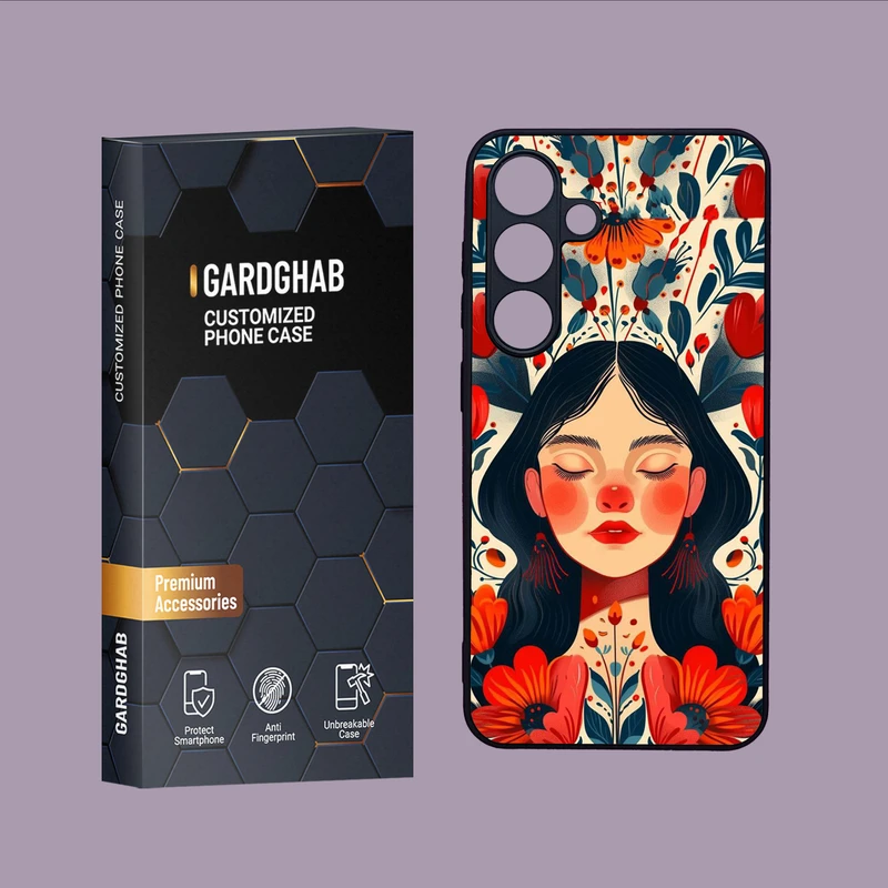 کاور گارد قاب مدل دخترانه مناسب برای گوشی موبایل سامسونگ Galaxy S24