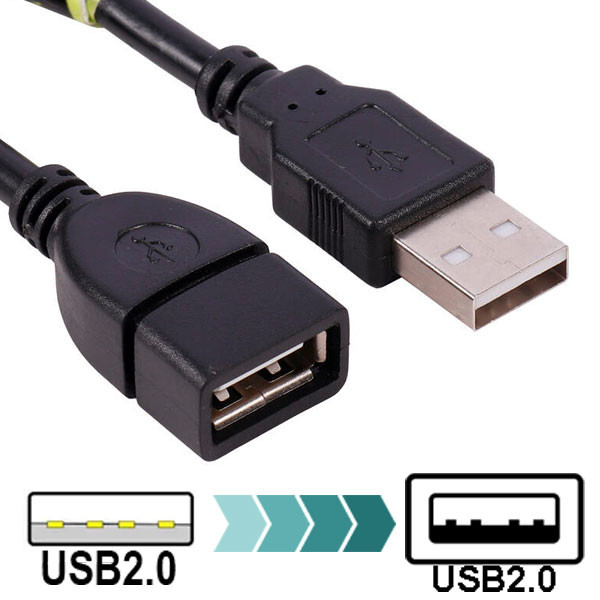 کابل افزایش طول USB 2.0 ایلون مدل EL-015 طول 1.5 متر