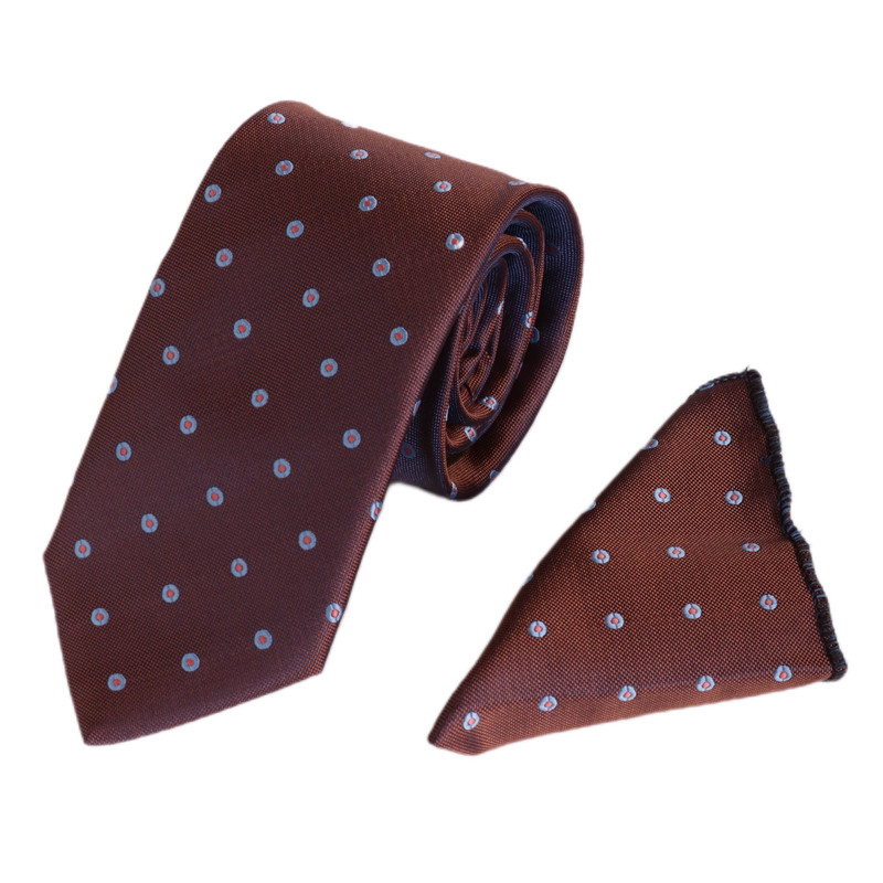 ست کراوات و دستمال جیب مردانه امپریال مدل A4