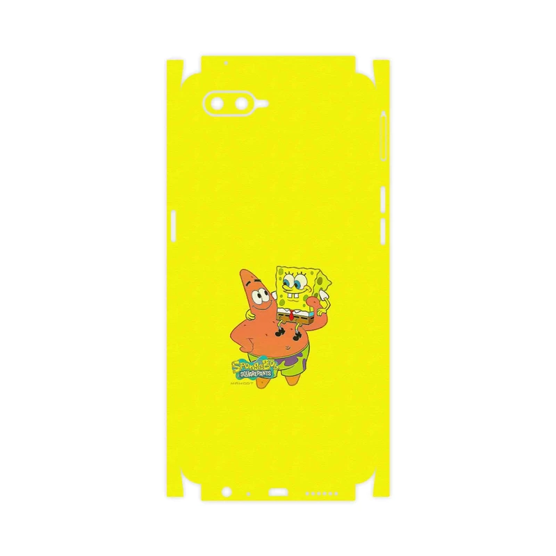برچسب پوششی ماهوت مدل SpongeBob SquarePants-FullSkin مناسب برای گوشی موبایل اپو K1