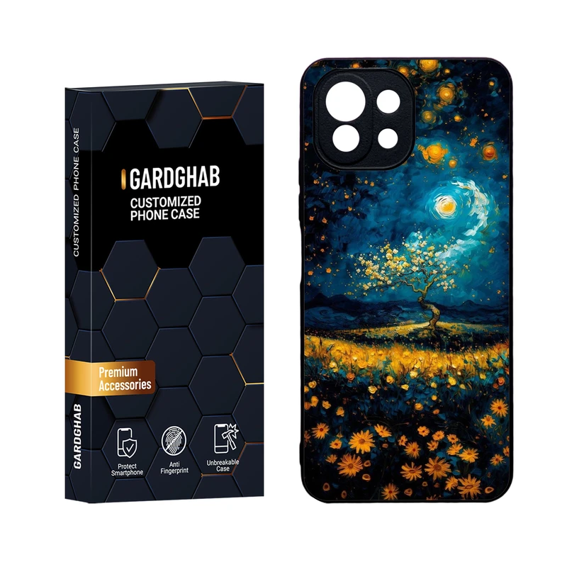 کاور گارد قاب مدل دورژله ای هنری مناسب برای گوشی موبایل شیائومی Mi 11 Lite 4G / 5G