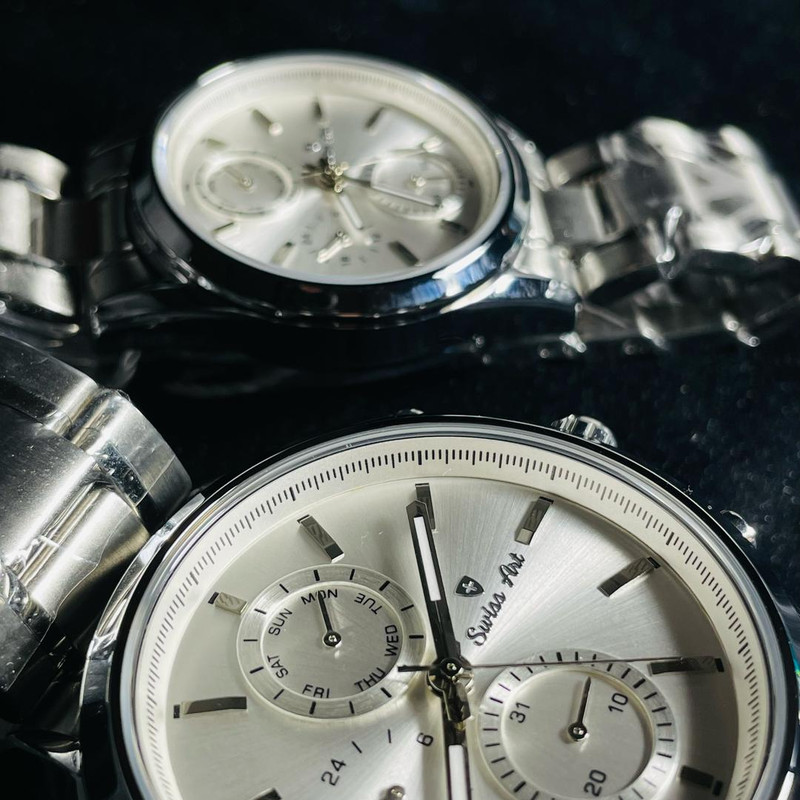 ست ساعت مچی عقربهای زنانه و مردانه سوئیس آرت مدل 920134/135-01