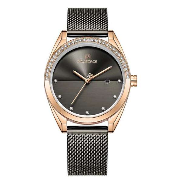 ساعت مچی عقربه ای زنانه نیوی فورس مدل NF5015 RGB ساعت مچی عقربه ای زنانه نیوی فورس مدل NF5015 RGB