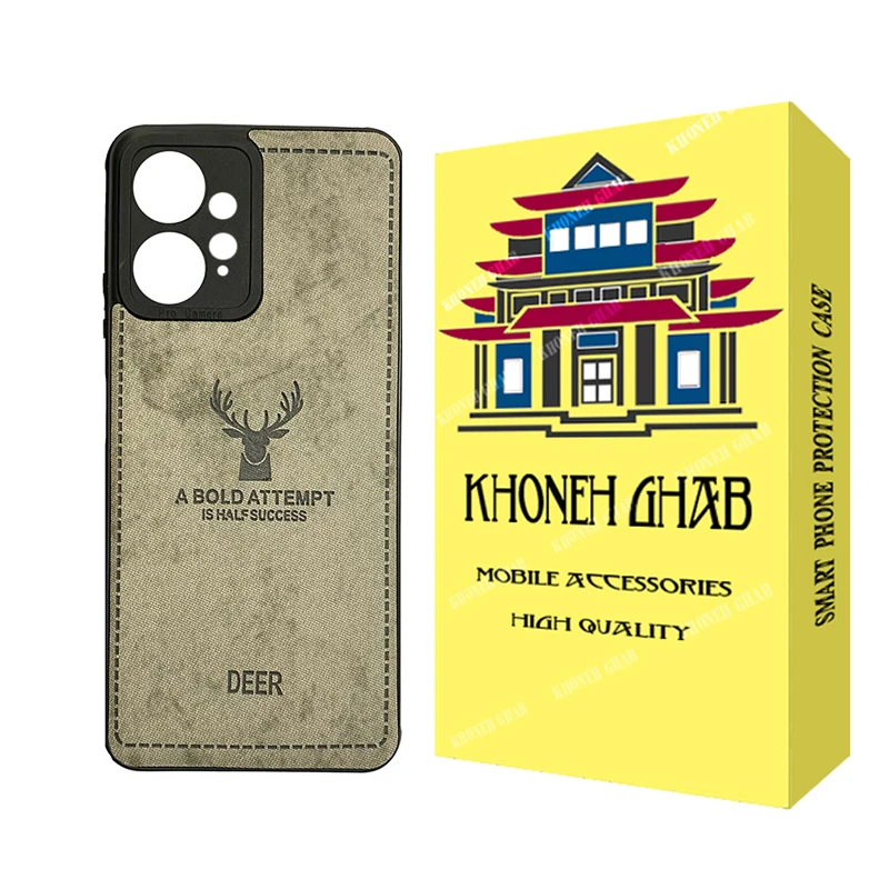 کاور خونه قاب مدل گوزنی مناسب برای گوشی موبایل شیائومی Redmi Note 12 4G