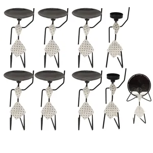 مجموعه ظروف هفت سین 8 پارچه مدل آدمکی 01