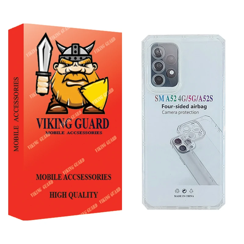 کاور وایکینگ گارد مدل ژله ای مناسب برای گوشی موبایل سامسونگ Galaxy A52s 5G