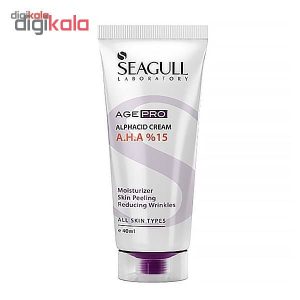 کرم ضد چروک سی گل مدل Alphacid حجم 40 میلی لیتر