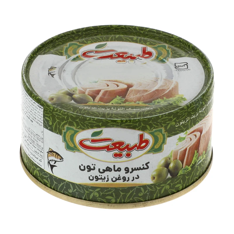 کنسرو ماهی تون در روغن زیتون طبیعت  - 180 گرم