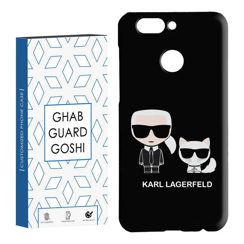 کاور قاب گارد گوشی طرح karl کد Dimo-042 مناسب برای گوشی موبایل هوآوی Nova 2 Plus 