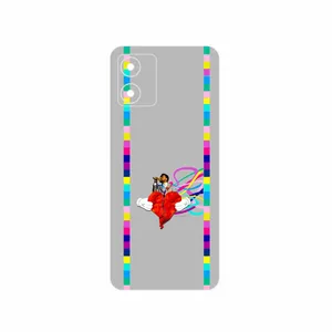 MAHOOT Collage of Heartbreak Cover Sticker for Motorola Moto E13