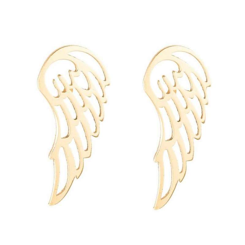 گوشواره طلا 18عیار الن مدل EL147 گوشواره طلا 18عیار الن مدل EL147