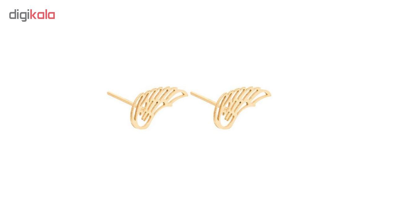 گوشواره طلا 18عیار الن مدل EL147 -  - 3