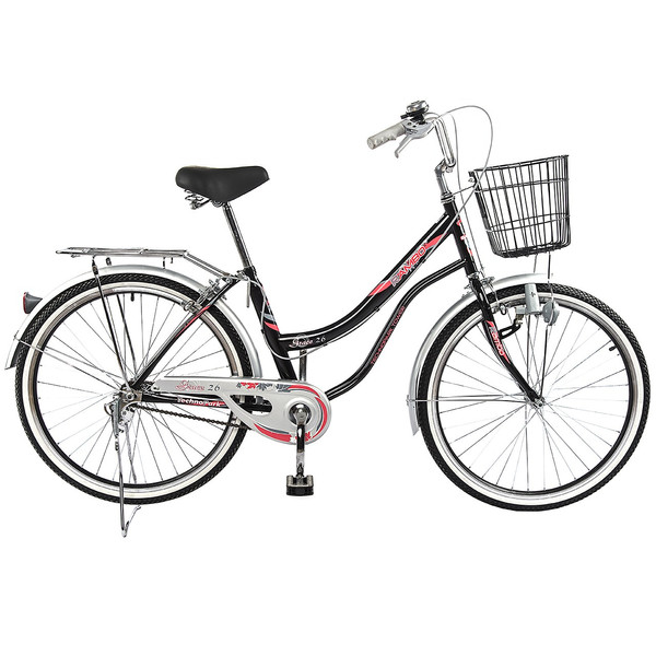 دوچرخه شهری رمبو مدل KM0012 سایز 26 - سایز فریم 14