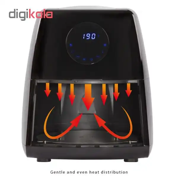 سرخ کن بدون روغن دیجیتالی پروفی کوک مدل PC-FR 1147