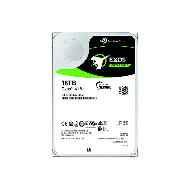 هارد دیسک اینترنال سیگیت مدل EXOS X18z ST18000NM009J ظرفیت 18 ترابایت 1