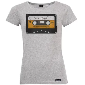 تی شرت آستین کوتاه زنانه 27 مدل Golchine Shad کد MH1361