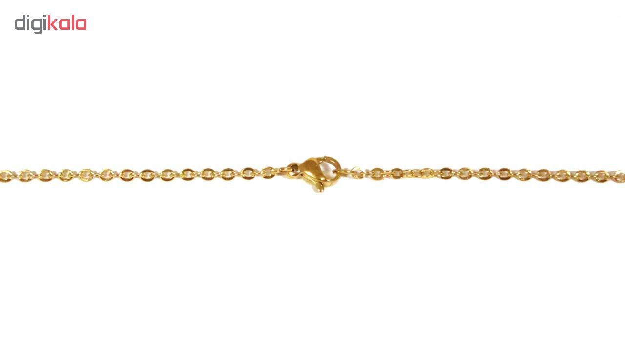 گردنبند نقره طرح اسم مهسا - - 4