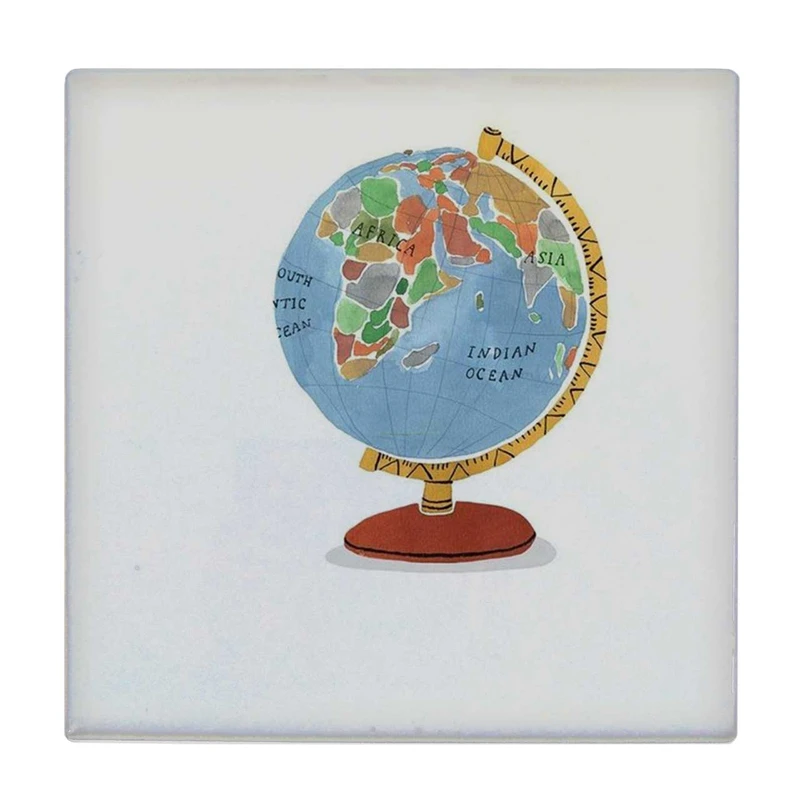 زیر لیوانی طرح کره جغرافیایی کد    4046459_2538