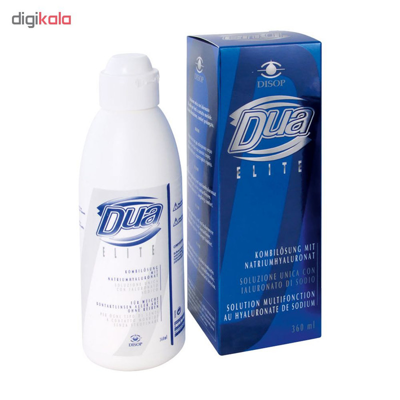 محلول شستشوی لنز دیسپو مدل DUA حجم 360 میلی لیتر محلول شستشوی لنز دیسپو مدل DUA حجم 360 میلی لیتر