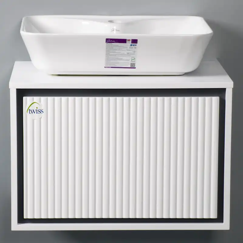 ست کابینت و روشویی توییس مدل tws 1036 M به همراه آینه