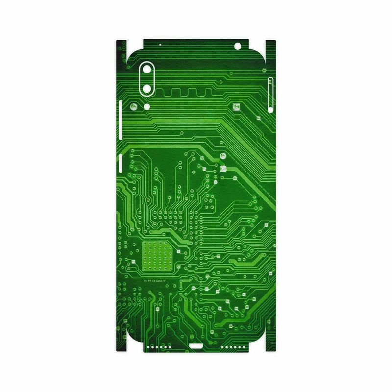 برچسب پوششی ماهوت مدل Green Printed Circuit Board-FullSkin مناسب برای گوشی موبایل هوآوی Y7 Pro 2019