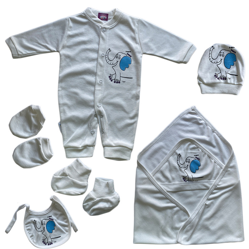 ست 7 تکه لباس نوزادی مدل 050