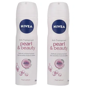 Nivea Pearl Beauty Body Spray For Women 150ml Packs Of 2