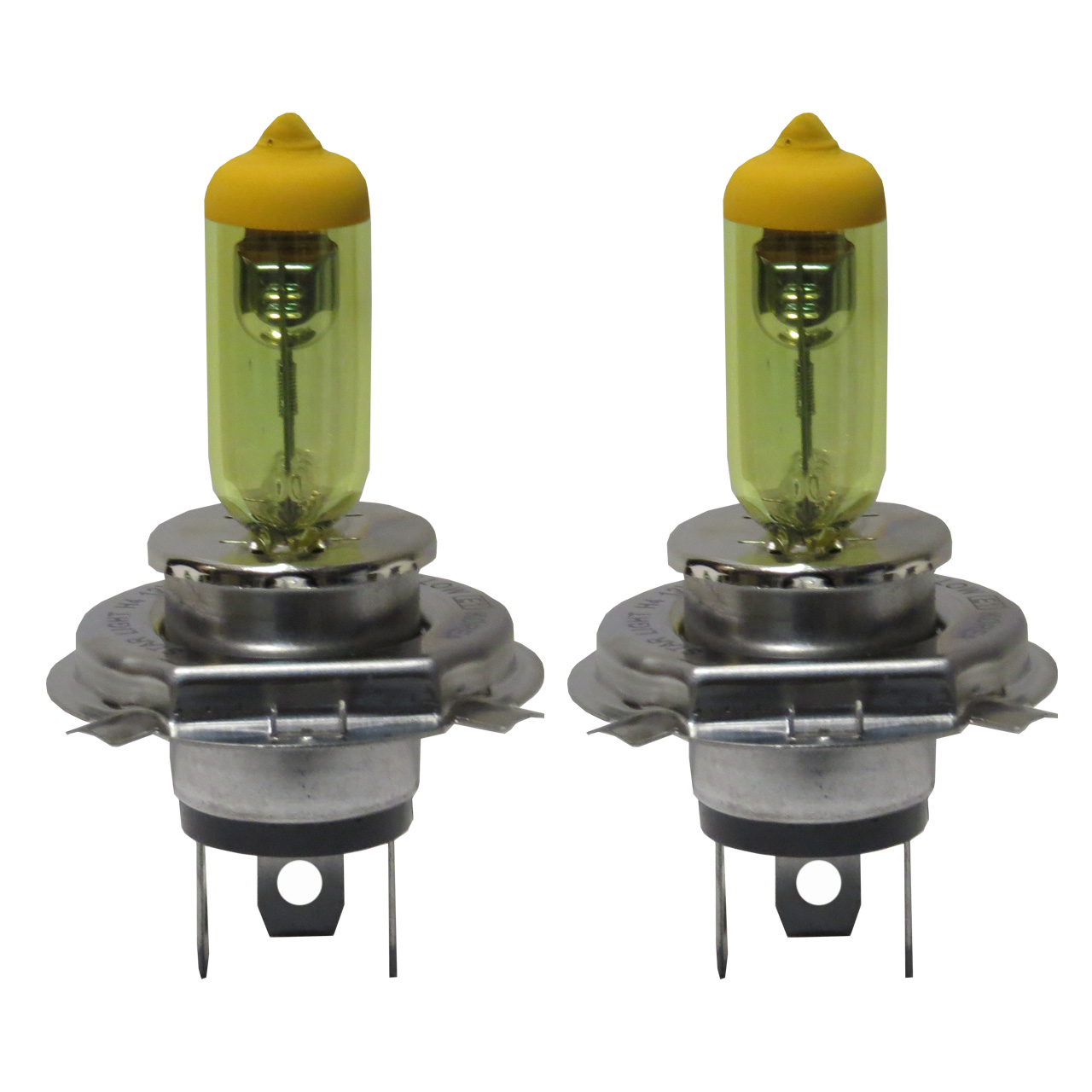 لامپ خودرو استارلایت مدل H4 YELLOW بسته 2 عددی