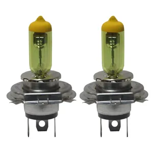 لامپ خودرو استارلایت مدل  H4 YELLOW بسته 2 عددی