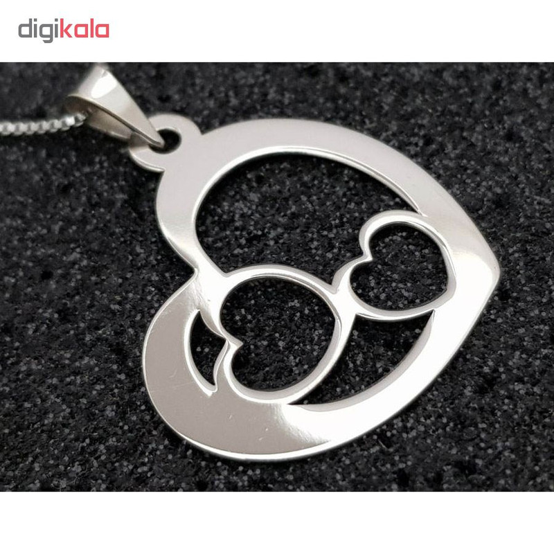 گردنبند نقره مدل sn35