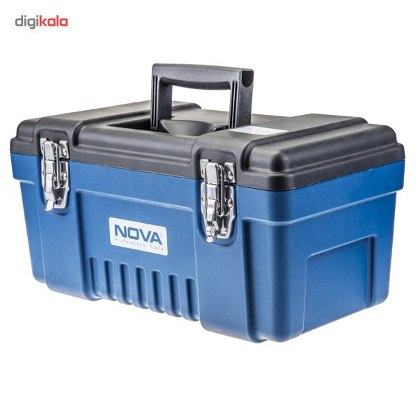 جعبه ابزار نووا مدل NTB-6016 سایز 16 اینچ جعبه ابزار نووا مدل NTB-6016 سایز 16 اینچ