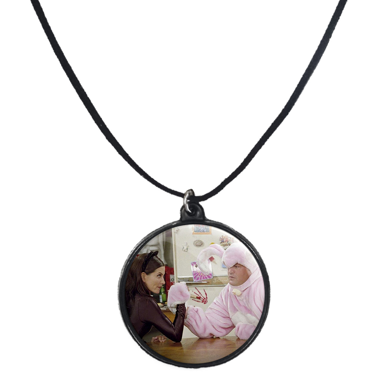 گردنبند پرمانه طرح فرندز کد pmb.18856 مدل دو طرفه