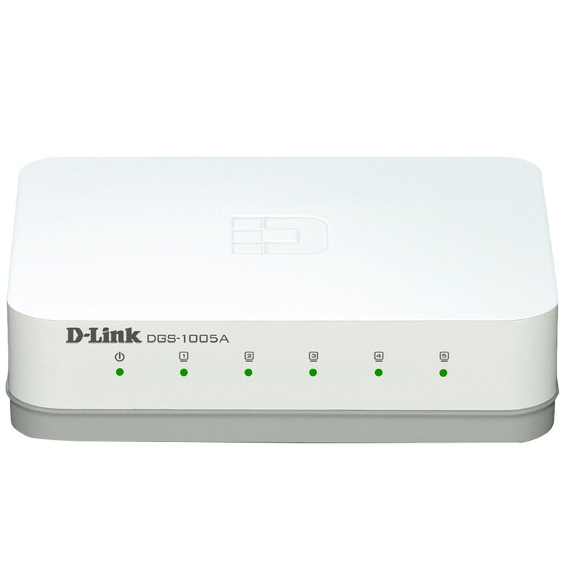 سوییچ دسکتاپ 5 پورت گیگابیتی دی-لینک مدل DGS-1005A
