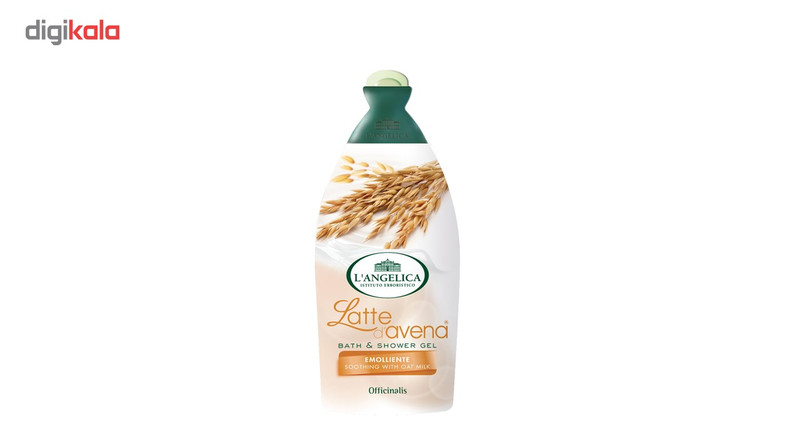 شامپو بدن لانجلیکا مدل Officinalis Shower gel soothing with oat milk حجم 500 میلی لیتر