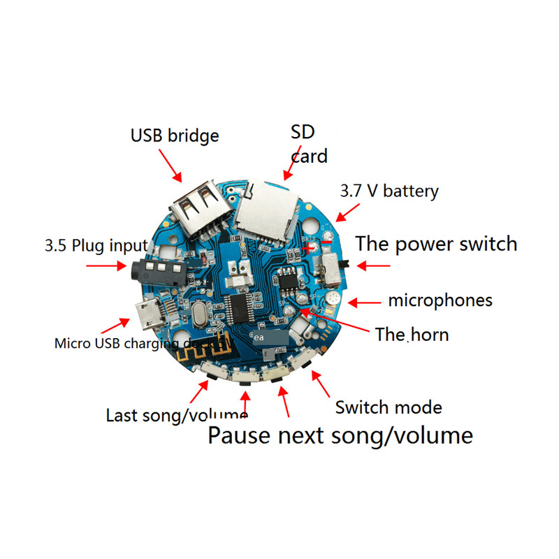 برد الکترونیکی بلوتوث کد S08U برد الکترونیکی بلوتوث کد S08U