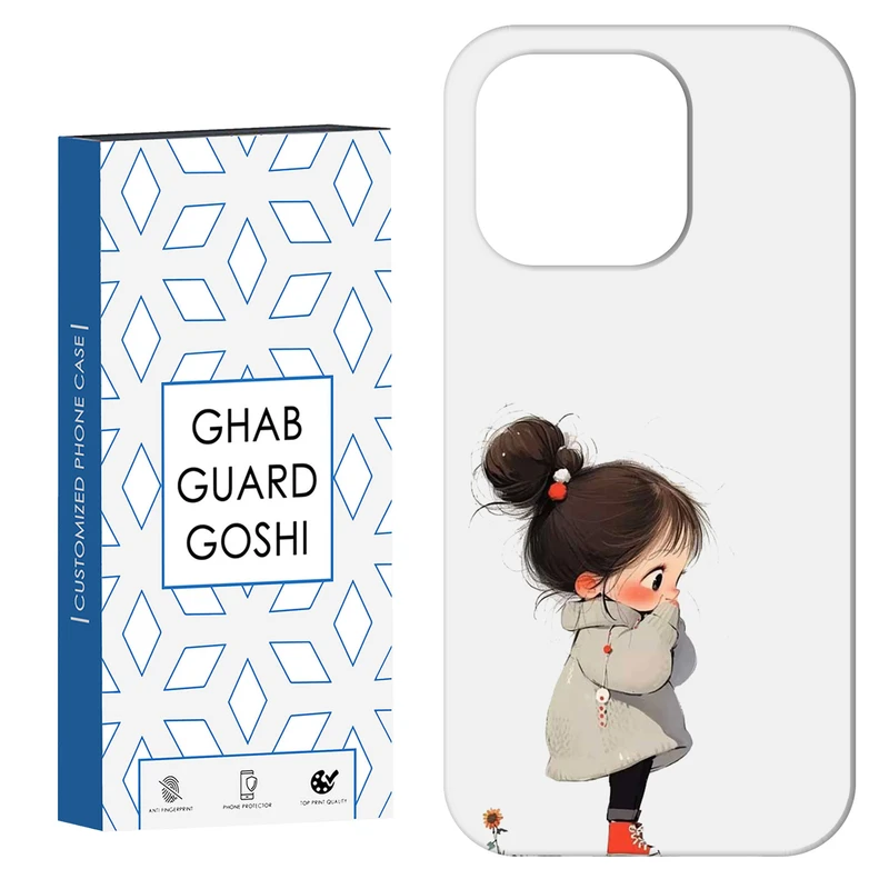 کاور قاب گارد گوشی طرح دخترانه کد Dimo-940 مناسب برای گوشی موبایل اپل  IPHONE 16 PRO MAX   