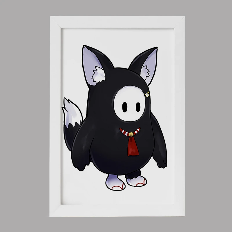 تابلو خندالو مدل بازی فال گایز (Fall Guys) کد 32794