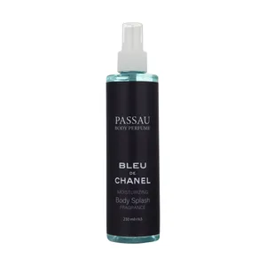 بادی اسپلش مردانه پاسائو مدل Blue De Chanel حجم 230 میلی لیتر 
