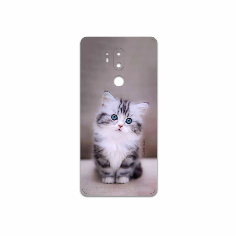برچسب پوششی ماهوت مدل Cat-2 مناسب برای گوشی موبایل ال جی G7 PLUS THINQ