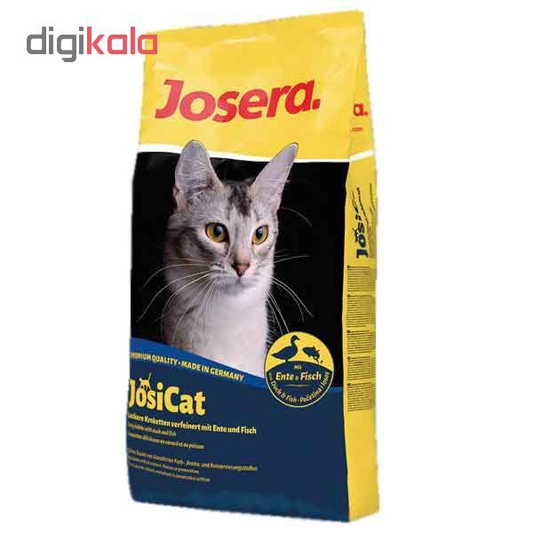 غذای خشک جوسرا مخصوص گربه های بالغ مدل Josicat duckFish مقدار 10 کیلوگرم