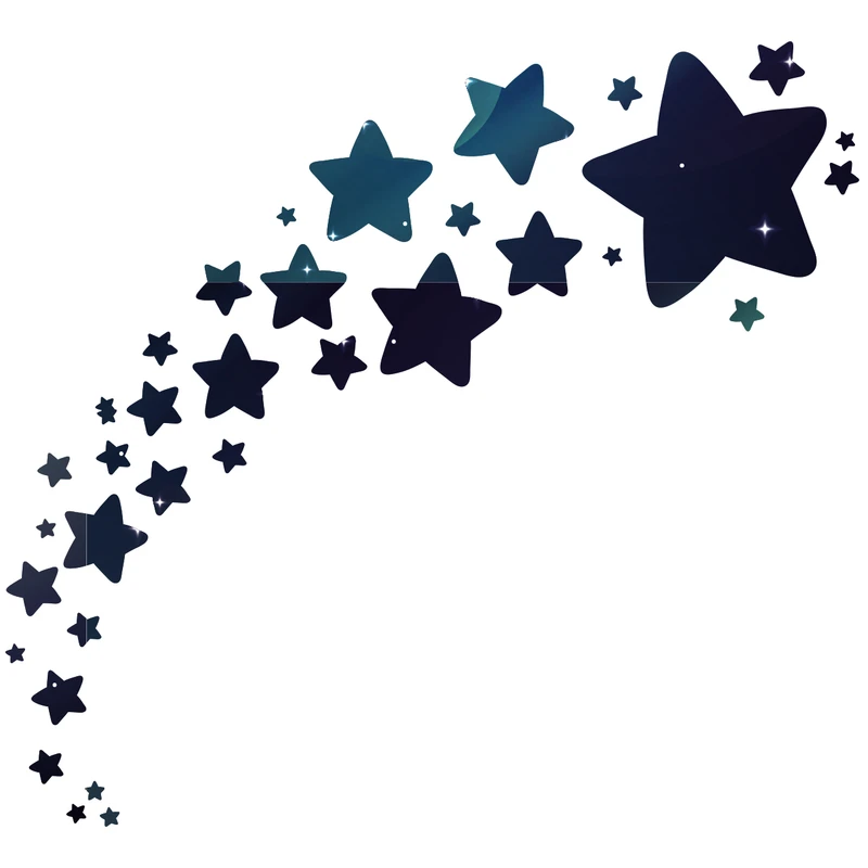 استیکر دیواری صالسو آرت طرح star s1 hk