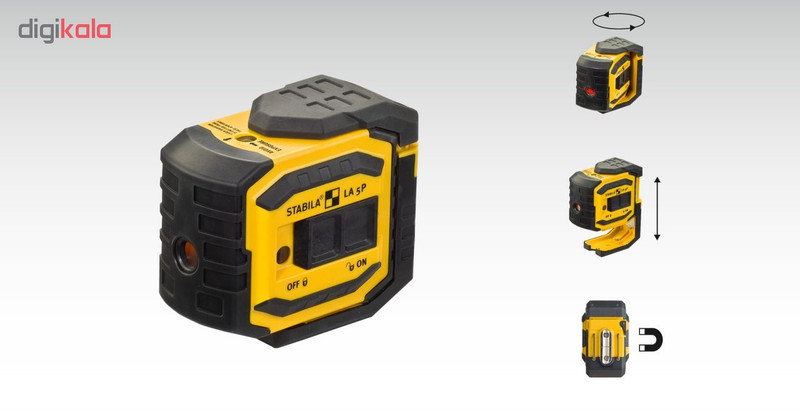 تراز لیزری نقطه ای استبیلا مدل LA-5P