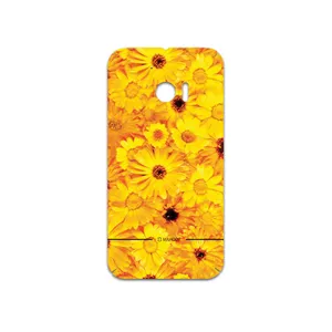 MAHOOT Yellow-Flower Cover Sticker for HTC 10