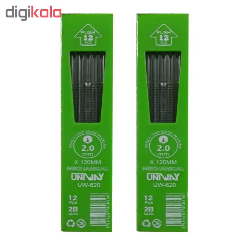نوک اتود 2 میلی متری یونی وی مدل UW-620 بسته 2 عددی