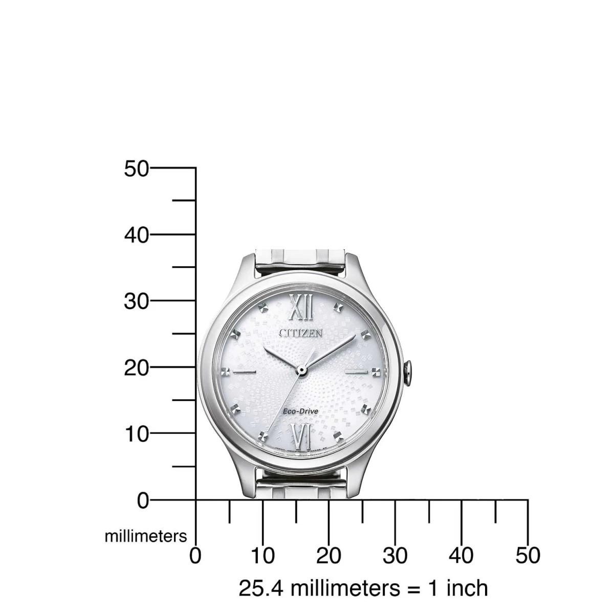ساعت مچی عقربه ای زنانه سیتی زن مدل EM0500-73A -  - 6