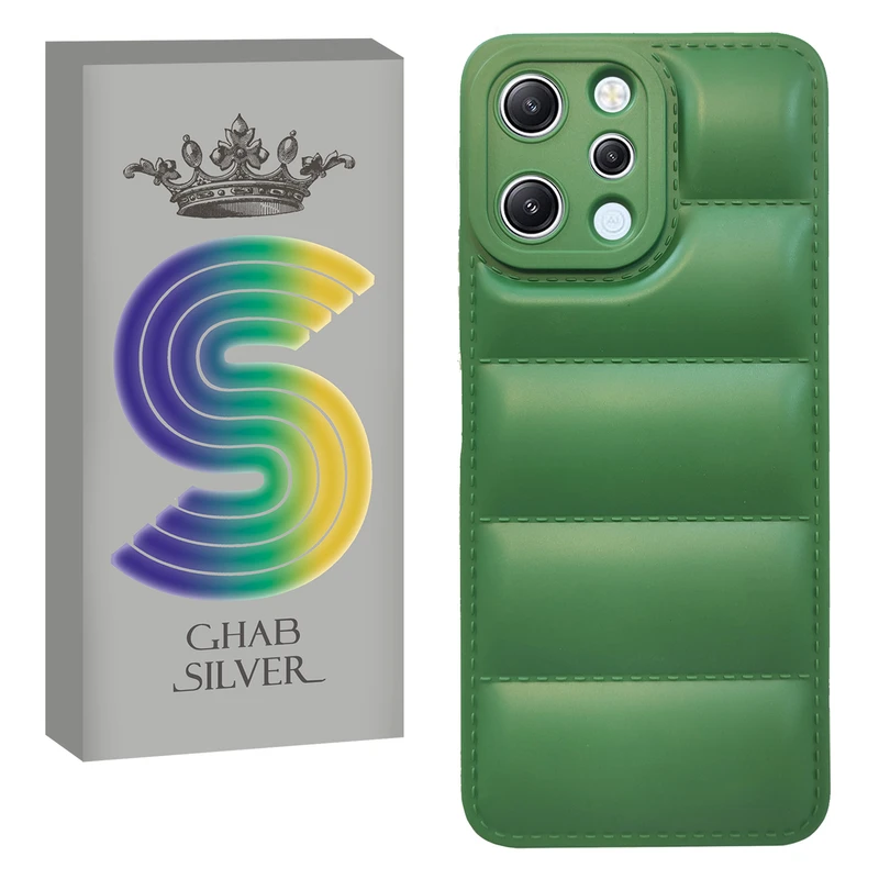 کاور قاب سیلور مدل پافری مناسب برای گوشی موبایل شیائومی Redmi 12 4G