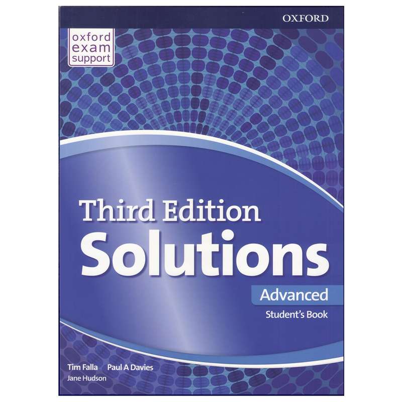 کتاب Solutions Advanced Third Edition اثر Tim Falla And Paul A Davies انتشارات هدف نوین