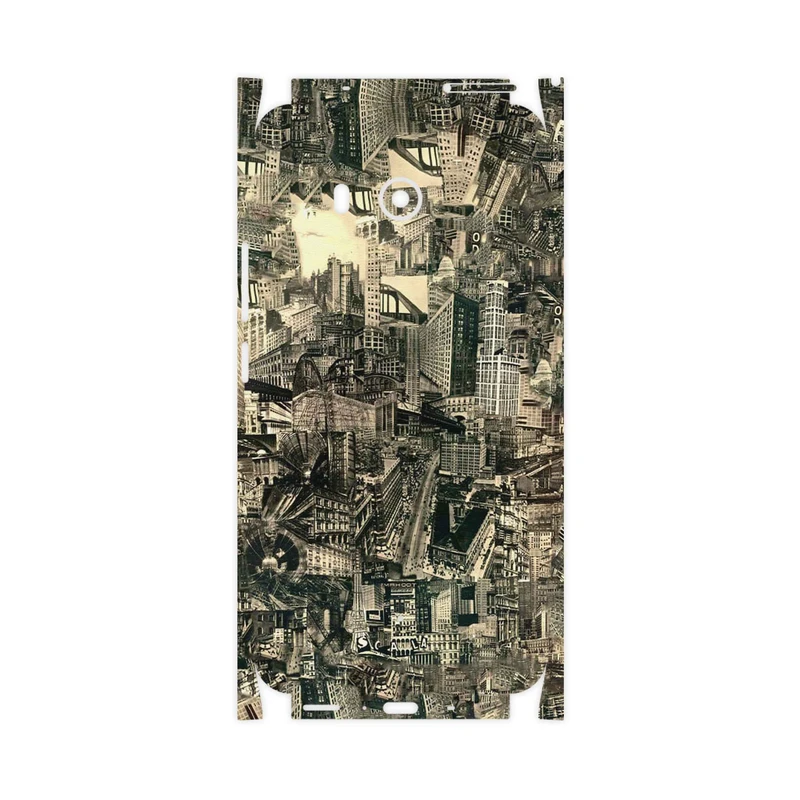 برچسب پوششی ماهوت مدل Collage of Skyscraper-FullSkin مناسب برای گوشی موبایل اچ تی سی U11